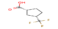 (1R,3S)-3-(trifluoromethyl)cyclopentane-1-carboxylicacidͼƬ