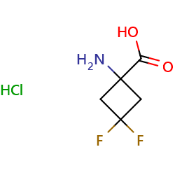 1-amino-3,3-difluorocyclobutane-1-carboxylicacidhydrochlorideͼƬ