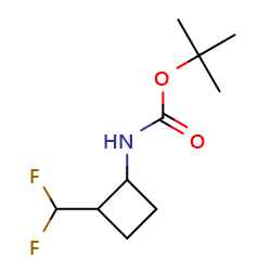 tert-butylN-[2-(difluoromethyl)cyclobutyl]carbamateͼƬ