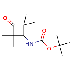 tert-butylN-(2,2,4,4-tetramethyl-3-oxocyclobutyl)carbamateͼƬ