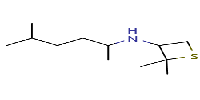 2,2-dimethyl-N-(5-methylhexan-2-yl)thietan-3-amineͼƬ