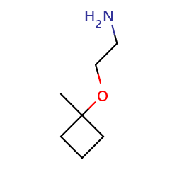 2-(1-methylcyclobutoxy)ethan-1-amineͼƬ