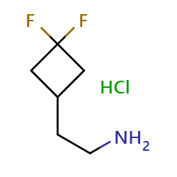 2-(3,3-difluorocyclobutyl)ethan-1-aminehydrochlorideͼƬ