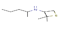 2,2-dimethyl-N-(pentan-2-yl)thietan-3-amine图片