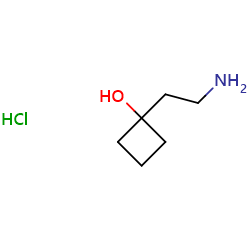 1-(2-aminoethyl)cyclobutan-1-olhydrochlorideͼƬ