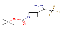 tert-butyl3-(1-amino-2,2,2-trifluoroethyl)azetidine-1-carboxylateͼƬ