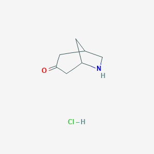 6-azabicyclo[3,2,1]octan-3-onehydrochlorideͼƬ