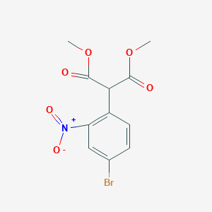 dimethyl 2-(4-bromo-2-nitrophenyl)malonateͼƬ