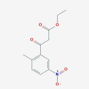 Ethyl 3-(2-methyl-5-nitrophenyl)-3-oxopropanoateͼƬ