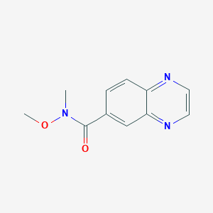 N-methoxy-N-methylquinoxaline-6-carboxamideͼƬ