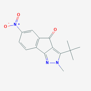 3-(tert-butyl)-2-methyl-6-nitroindeno[3,2-c]pyrazol-4-oneͼƬ