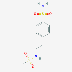 4-(2-Methanesulfonamidoethyl)benzene-1-sulfonamideͼƬ