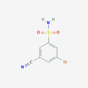 3-Bromo-5-cyanobenzene-1-sulfonamideͼƬ