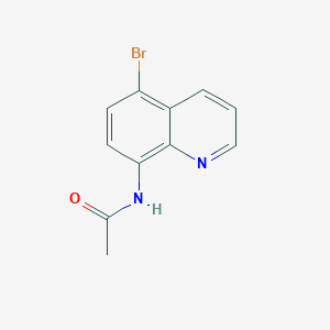 N-(5-Bromoquinolin-8-yl)acetamideͼƬ