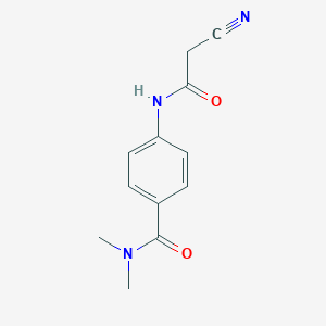 4-(2-Cyanoacetamido)-N,N-dimethylbenzamideͼƬ