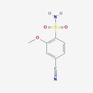 4-cyano-2-methoxybenzene-1-sulfonamideͼƬ