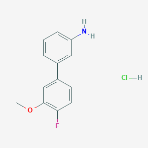 3-(4-Fluoro-3-methoxyphenyl)aniline hydrochlorideͼƬ