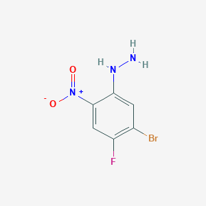 (5-Bromo-4-fluoro-2-nitro-phenyl)hydrazineͼƬ