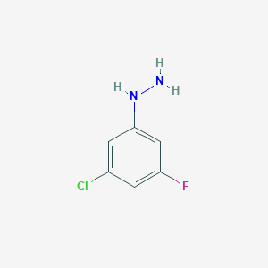 (3-chloro-5-fluorophenyl)hydrazineͼƬ