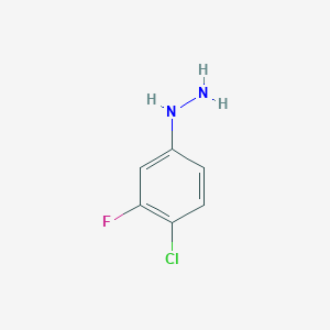 (4Chloro-?3-?fluorophenyl)?hydrazineͼƬ