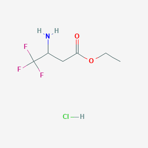 Ethyl 3-Amino-4,4,4-trifluorobutanoate HydrochlorideͼƬ