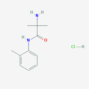 2-Amino-2-methyl-N-(2-methylphenyl)propanamidehydrochlorideͼƬ