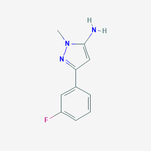 5-Amino-3-(3-fluorophenyl)-1-methylpyrazoleͼƬ