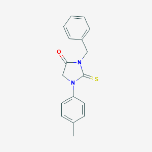 3-benzyl-1-(4-methylphenyl)-2-thioxoimidazolidin-4-oneͼƬ