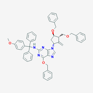 2-N-[(4-Methoxyphenyl)-diphenylmethyl]-4,6'-O-dibenzyl ent-Entecavir图片