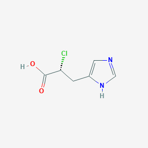 (R)-(+)-2-Chloro-3-[4(5)-imidazolyl]propionic AcidͼƬ