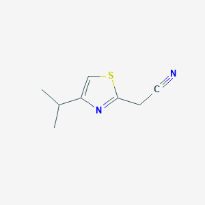 2-[4-(propan-2-yl)-1,3-thiazol-2-yl]acetonitrileͼƬ