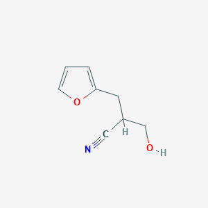 2-(furan-2-ylmethyl)-3-hydroxypropanenitrileͼƬ