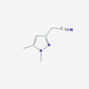 2-(1,5-Dimethyl-1H-pyrazol-3-yl)acetonitrileͼƬ