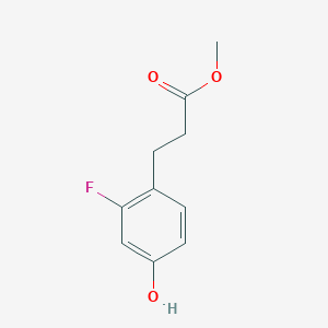 3-(2-Fluoro-4-hydroxy-phenyl)-propionic acid methyl esterͼƬ