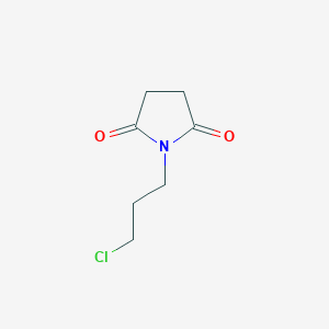 1-(3-Chloropropyl)pyrrolidine-2,5-dione图片