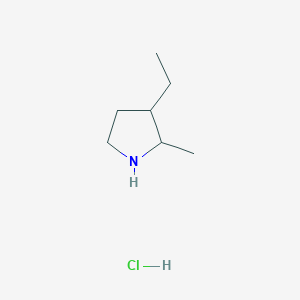 3-ethyl-2-methylpyrrolidine hydrochlorideͼƬ