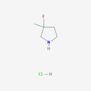 3-Fluoro-3-methylpyrrolidine hydrochlorideͼƬ