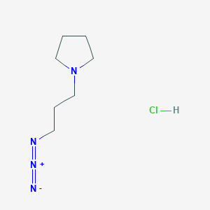 1-(3-azidopropyl)pyrrolidine hydrochloride图片