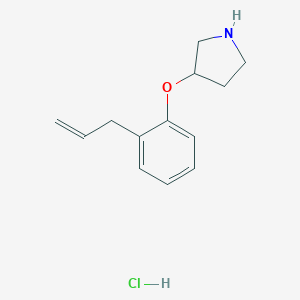 3-(2-Allylphenoxy)pyrrolidine HydrochlorideͼƬ