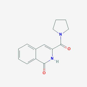 3-(Pyrrolidine-1-carbonyl)-1,2-dihydroisoquinolin-1-oneͼƬ