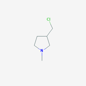 3-(chloromethyl)-1-methylpyrrolidine图片