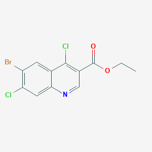 Ethyl 6-bromo-4,7-dichloroquinoline-3-carboxylateͼƬ