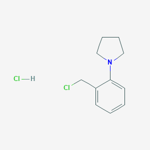 1-[2-(Chloromethyl)phenyl]pyrrolidine HydrochlorideͼƬ