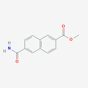 methyl 6-carbamoylnaphthalene-2-carboxylateͼƬ