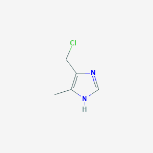 4-(chloromethyl)-5-methyl-1H-imidazole hydrochlorideͼƬ