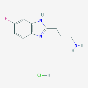 [3-(5-fluoro-1H-benzimidazol-2-yl)propyl]amine hydrochlorideͼƬ