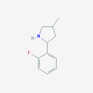 2-(2-fluorophenyl)-4-methylpyrrolidineͼƬ