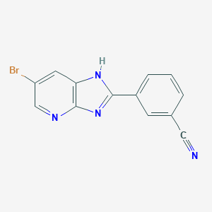 5-Bromo-2-(3-cyanophenyl)-7-azabenzimidazoleͼƬ