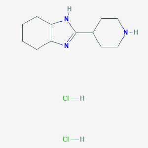 2-(piperidin-4-yl)-4,5,6,7-tetrahydro-1H-benzo[d]imidazole dihydrochlorideͼƬ