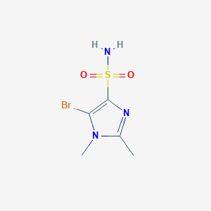 5-Bromo-1,2-dimethyl-1H-imidazole-4-sulfonamideͼƬ